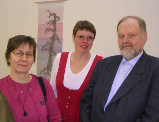 AMKIT-konsortion vuosikokous 2006: Ulla Ohvo, Arja Kuisma, Kauko Maskulainen