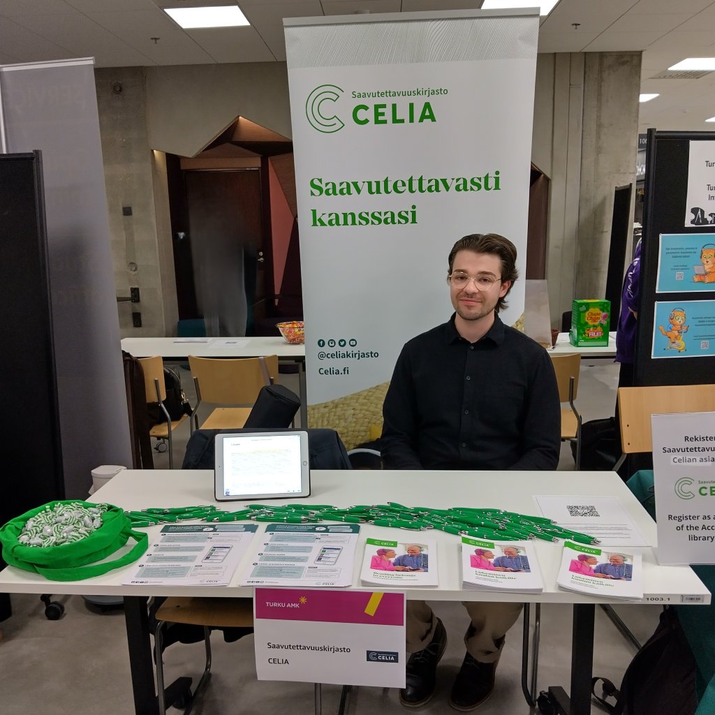 André La Face tapahtumassa Celian pisteellä.