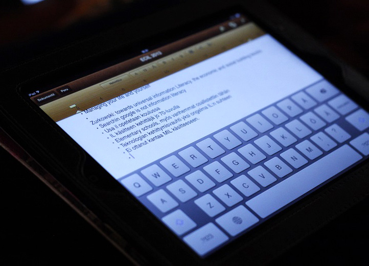 iPad: Lyijykynästä digitaaliseen musteeseen: muistiinpanovälineenä tabletti toimii 